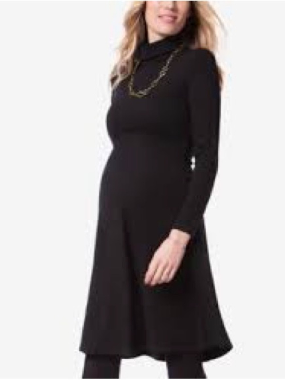 Seraphine NWOT Vanessa Turtleneck Maternity Dress Sz 12